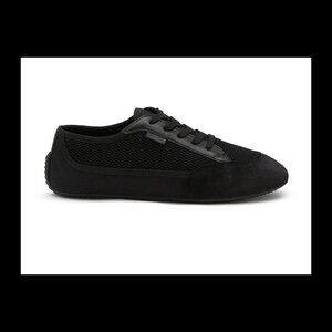 The Row - Bonnie Low Top Lace Up Sneakers - Black